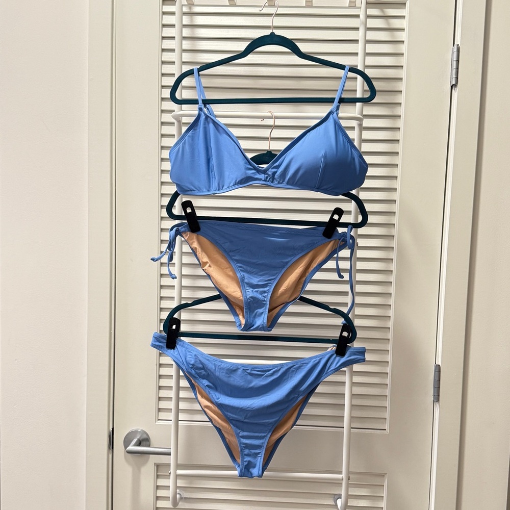 J.CREW SEACOAST BLUE BIKINI 2XL SET